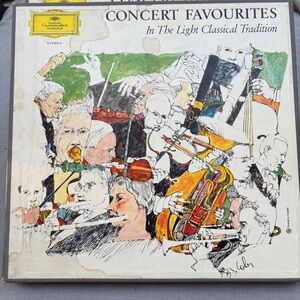 Concert Favourites In The Light Classical Tradition - 10 record w/22-page insert